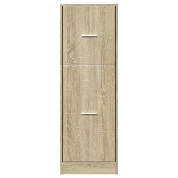 Armario botiquín madera de ingeniería roble Sonoma 40x41x118 c M 5