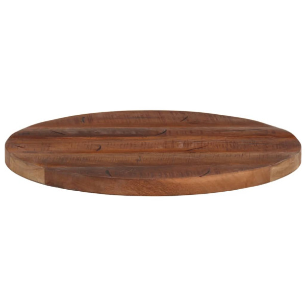Tablero de mesa redondo madera maciza reciclada Ø 40x3.8 cm M 3