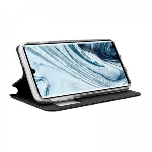 Funda COOL Flip Cover para Xiaomi Mi Note 10 / Mi Note 10 Pro Liso Negro H