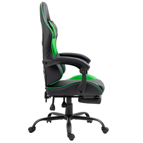 Gaming Premium COOL Rest Black-Verde (Reposapiés) M 3