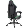 Gaming Premium COOL Rest Black-Verde (Reposapiés) 6