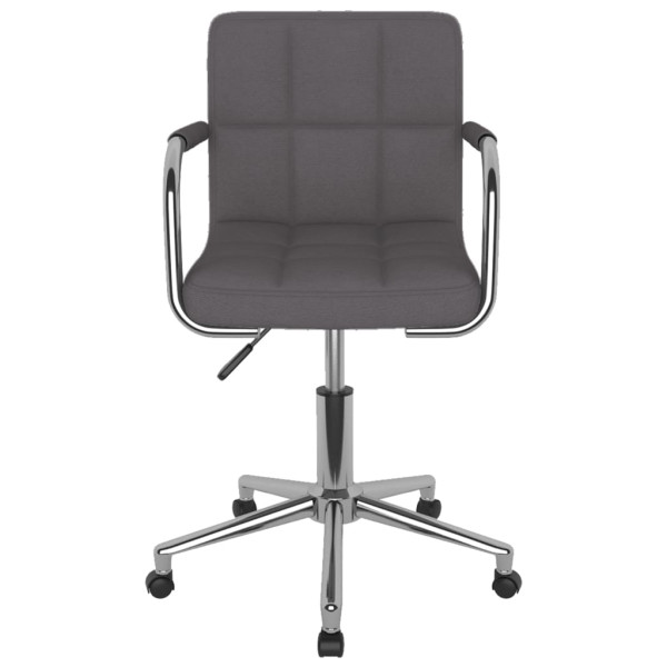 Silla de oficina giratoria tela gris taupé M 3