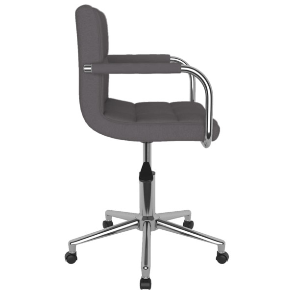Silla de oficina giratoria tela gris taupé M 4
