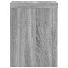 Soportes de plantas 2 uds madera gris Sonoma 15x15x20 cm 5