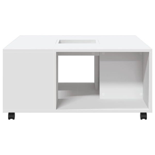 Mesa de centro 80x80x40 cm derivados de madeira branco M 5