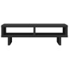 Suporte para monitor 50x27x15 cm derivados de madeira preto 4