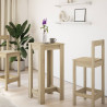 Mesa alta de bar madera ingeniería roble Sonoma 51x50x103.5 cm 3