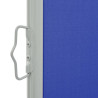 Toldo lateral retrátil para pátio 120x300 cm azul 3