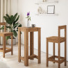Mesa alta de bar madera ingeniería roble artisian 51x50x103.5cm 3