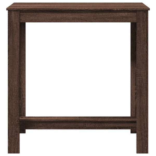 Mesa de bar 102x50x103.5 cm derivados madeira carvalho castanho M 4