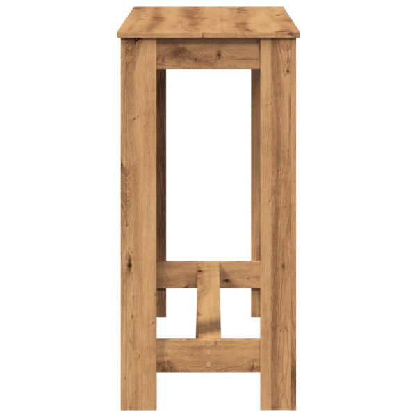 Mesa alta bar madera ingeniería roble artisian 102x50x103.5 cm M 5