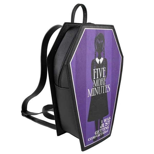 Mochila ataud cinereplicas Wednesday Addams Miércoles M 3