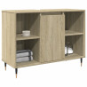 Mueble de baño madera de ingeniería roble Sonoma 80x33x60 cm 1