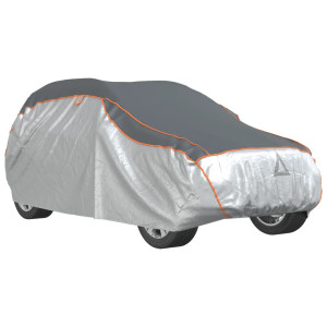Funda coche completa SUV protección antigranizo M gris/plateado H