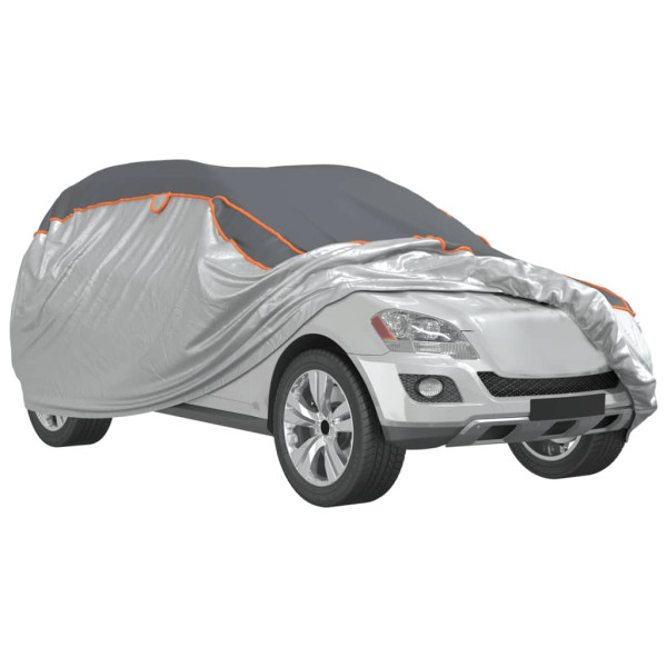 Funda coche completa SUV protección antigranizo M gris/plateado M 4