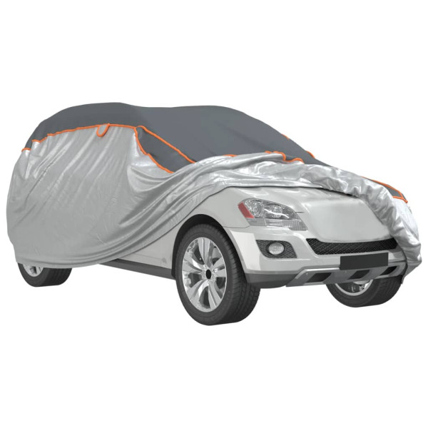 Funda coche completa SUV protección antigranizo XL gris/plata M 4