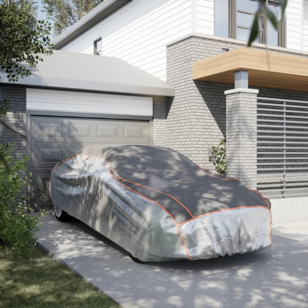 Funda completa coche Sedan protección al granizo XXL gris/plata D