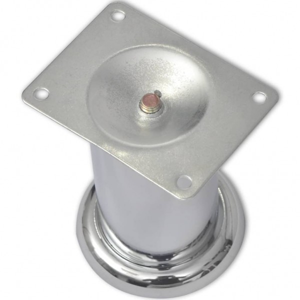 Pés para sofá redondos 8 pcs 60 mm cromado M 3