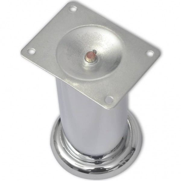 Pés para sofá redondos 8 pcs 120 mm cromado M 3