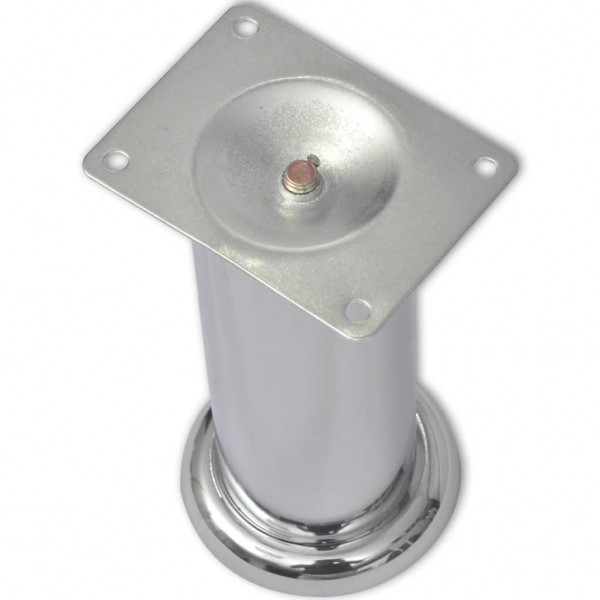 Pés para sofá redondos 8 pcs 180 mm cromado M 3