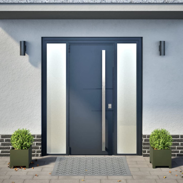 Jardineras 2 unidades acero verde oliva 30x30x30 cm M 3