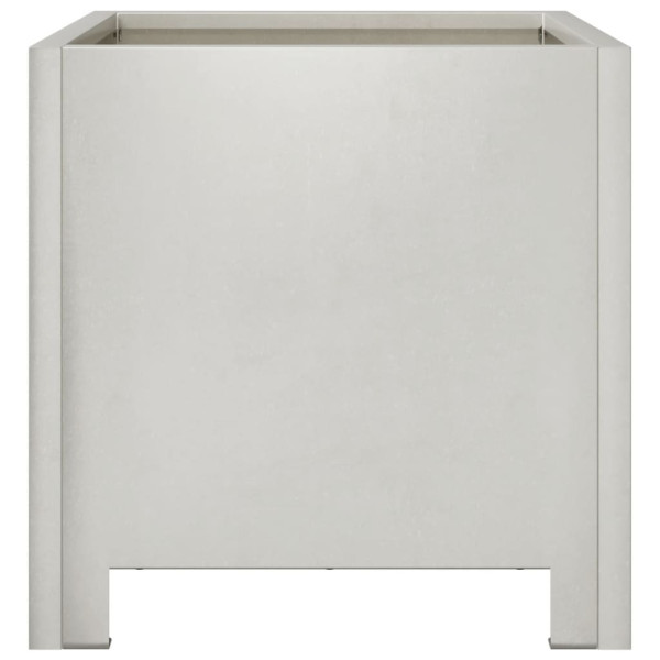 Jardinera hexagonal de acero inoxidable 30x30x30 cm M 5