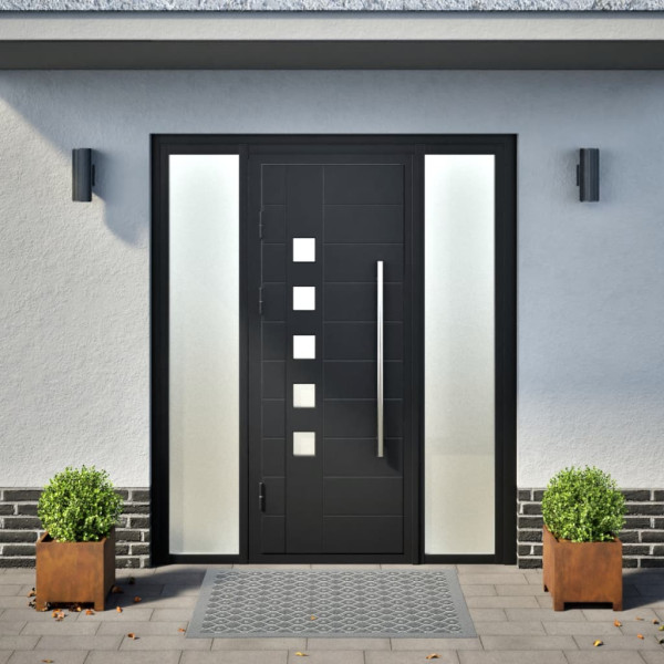 Jardineras 2 unidades acero oxidado 30x30x30 cm M 3