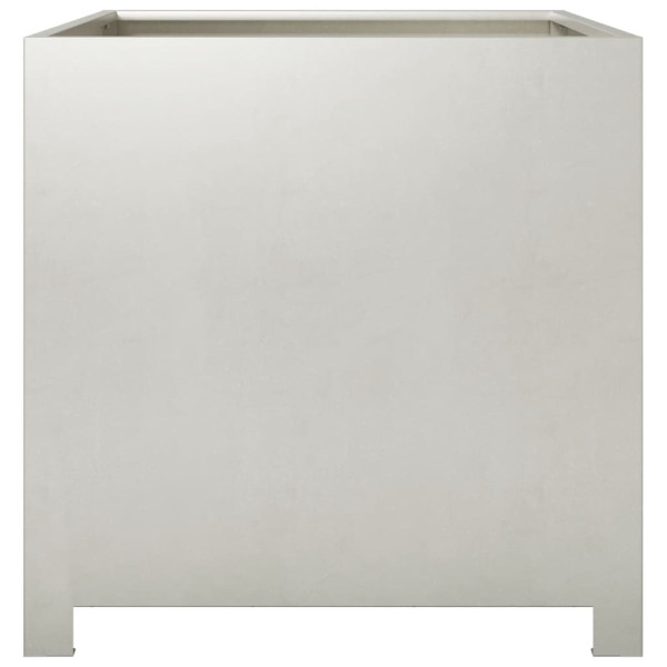 Jardinera de acero inoxidable 50x50x50 cm M 4