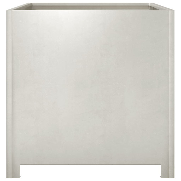 Jardinera de acero inoxidable 50x50x50 cm M 5