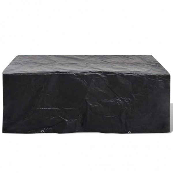 Capas para mobiliário de jardim 2 pcs 8 ilhós 200x160x70 cm M 3