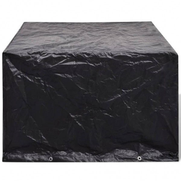 Capas para mobiliário de jardim 2 pcs 8 ilhós 135x135x90 cm M 3