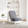 Sofá-cama futon com colchão 60x206x11 cm pinho maciço branco 1
