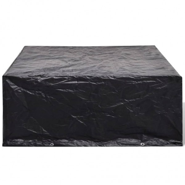Capas para mobiliário de jardim 2 pcs 10 ilhós 260x260x90 cm M 3