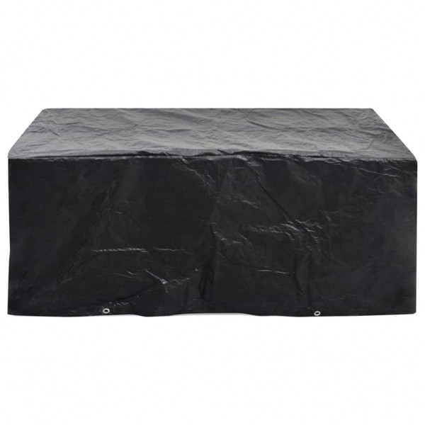 Capas para mobiliário de jardim 2 pcs 8 ilhós 242x162x100 cm M 3