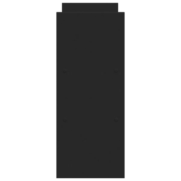 Organizador de secretária ajustável derivados de madeira preto M 5