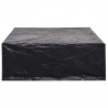 Capas para mobiliário de jardim 2 pcs 8 ilhós 250x210x90 cm 3