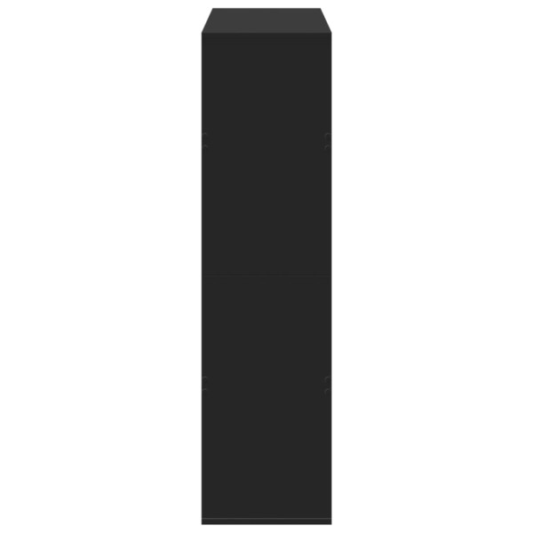 Divisória 100x33x125.5 cm derivados de madeira preto M 5