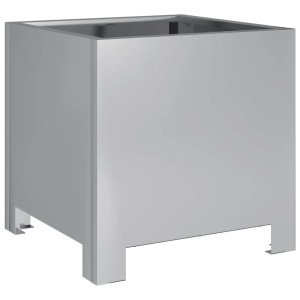 Jardinera hexagonal de acero galvanizado 30x30x30 cm H