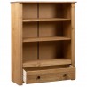 Librería de madera maciza de pino estilo Panamá 80x35x110 cm 2