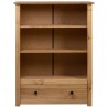 Librería de madera maciza de pino estilo Panamá 80x35x110 cm 3