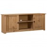 Mueble para TV de madera maciza pino estilo Panamá 120x40x50 cm 1