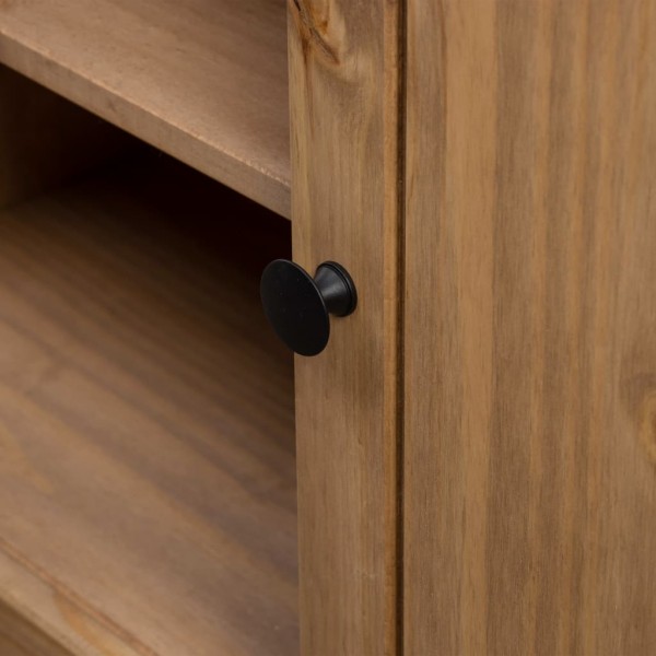 Móvel de TV 120x40x50 cm madeira de pinho maciça Panama M 5