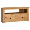 Mueble esquinero de TV madera de pino estilo Panamá 93x49x49 cm 1