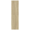 Armario de madera de ingeniería roble Sonoma 30x50x200 cm 5