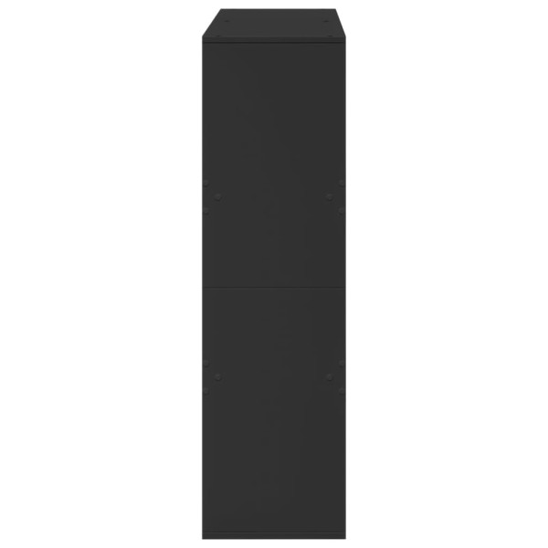 Divisória 100x33x115 cm derivados de madeira preto M 5