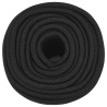 Corda de barco 12 mm 50 m polipropileno preto completo 3