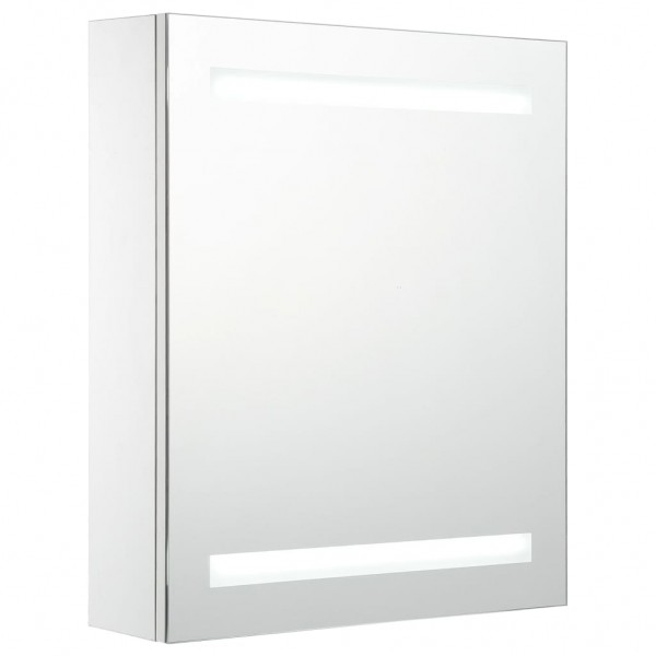 Mueble de baño con espejo LED 50x13.5x60 cm M 2