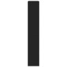 Separador de ambientes madera ingeniería negro 100x33x187.5 cm 5