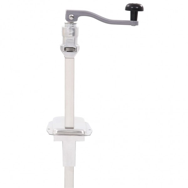 Abre-latas 70 cm alumínio e aço inoxidável prateado M 5