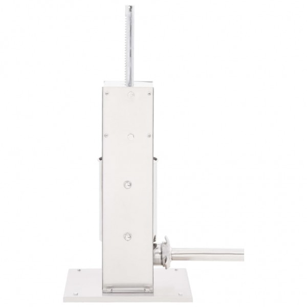 Embutidora manual de acero inoxidable plateado 3 L M 4